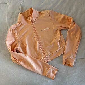 Alphalete Cropped Zip Up